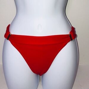 CIA Martima Bikini Bottom Red/Orange Medium